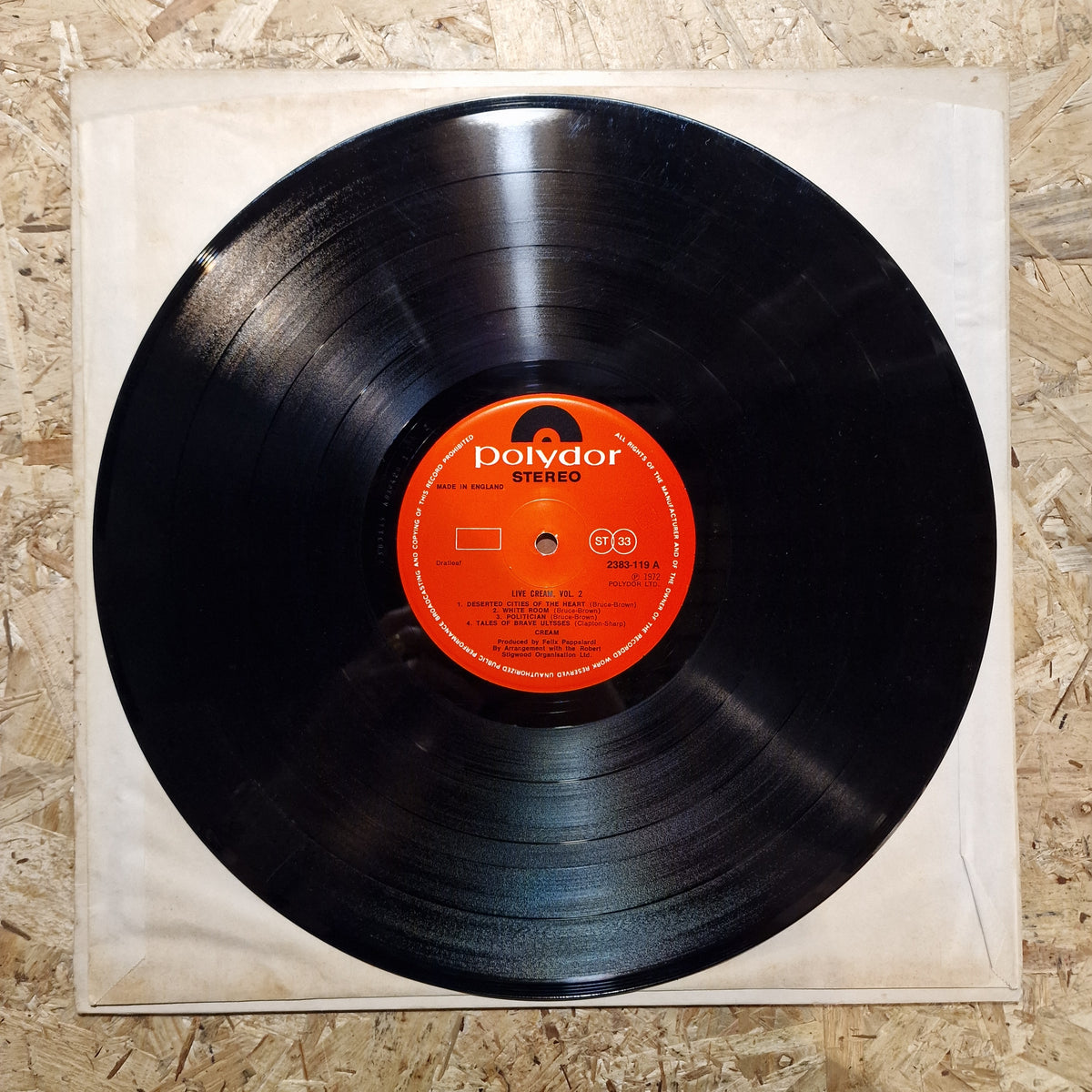 Cream – Live Cream Vol II