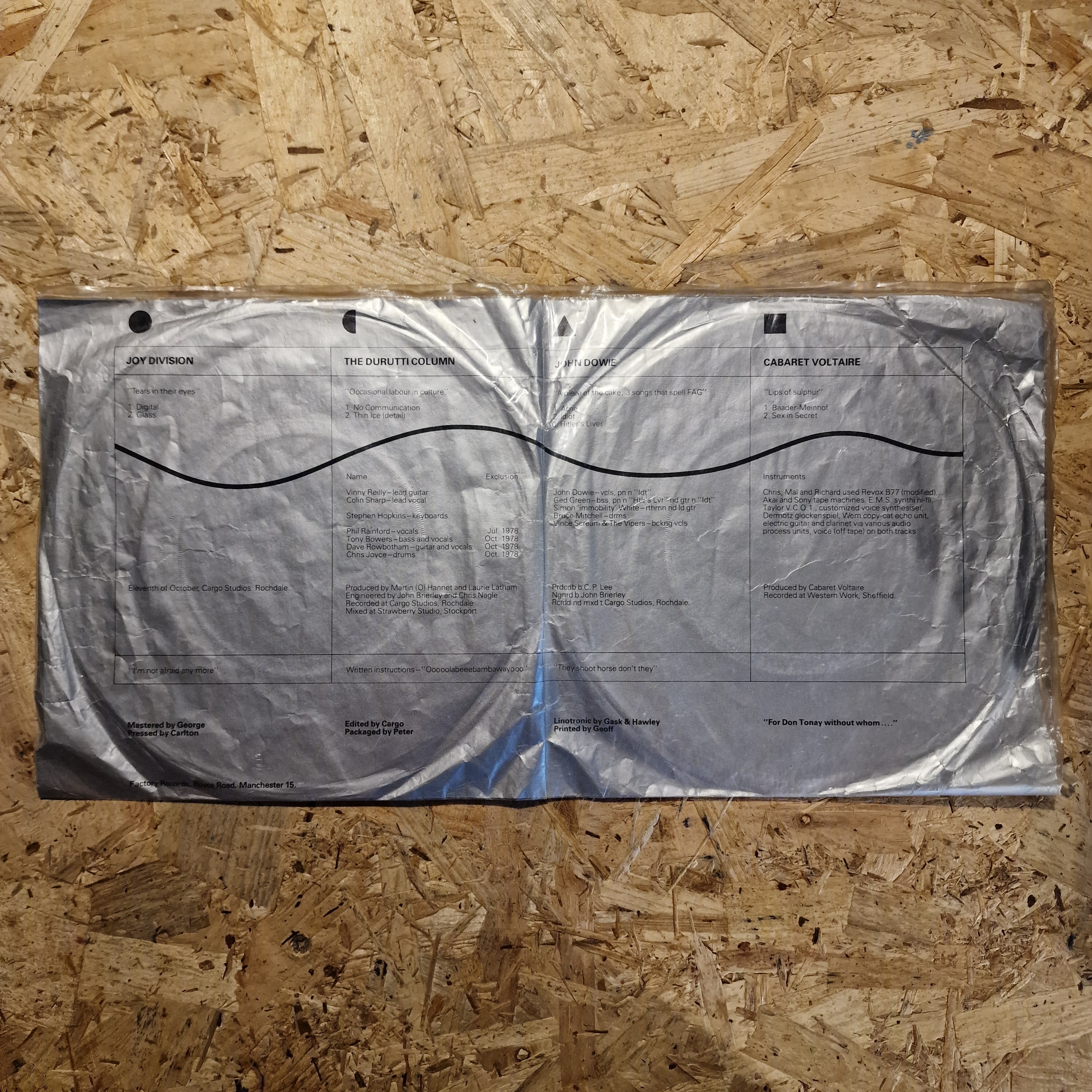 A Factory Sample