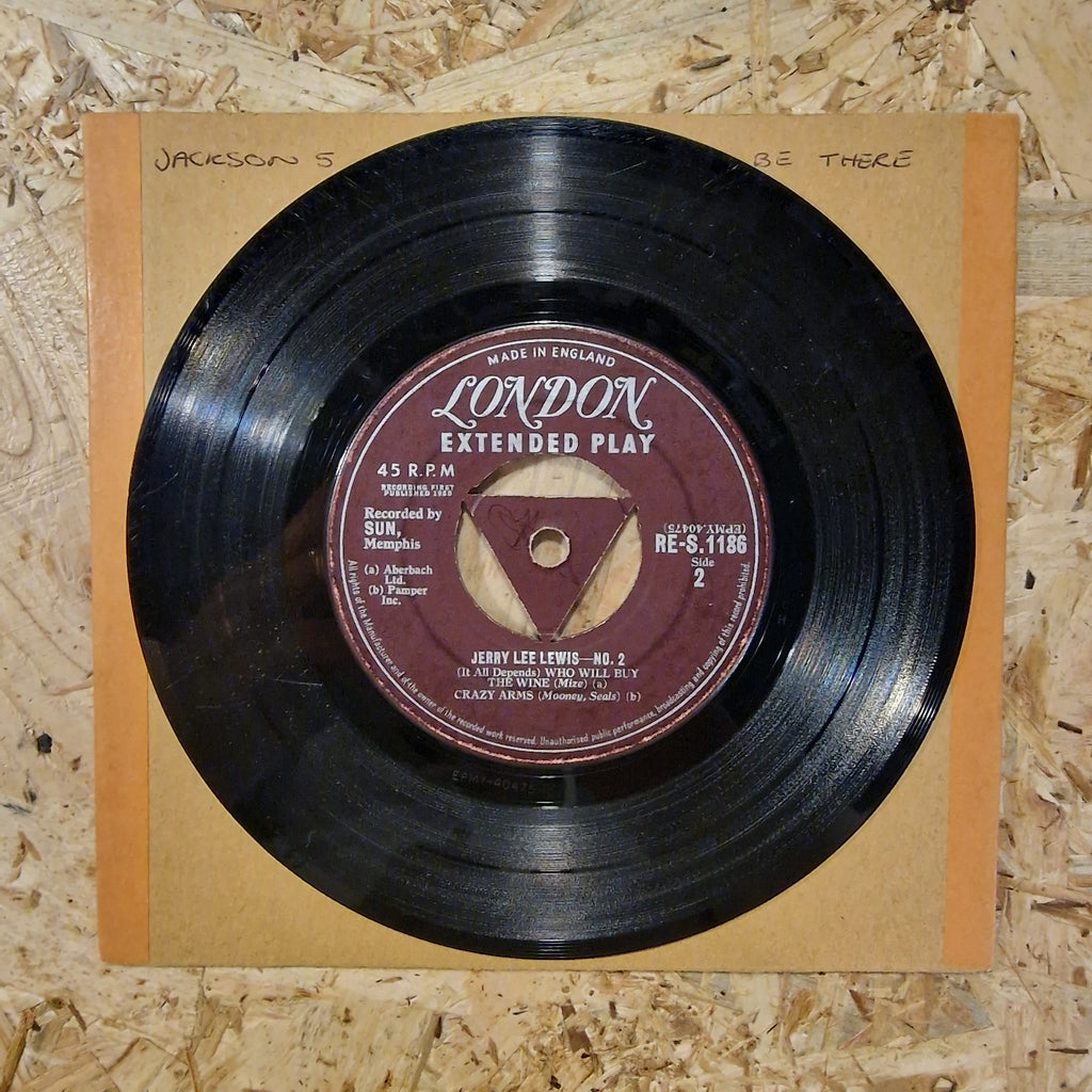 Jerry Lee Lewis – No. 2 7" EP 1959 UK Press