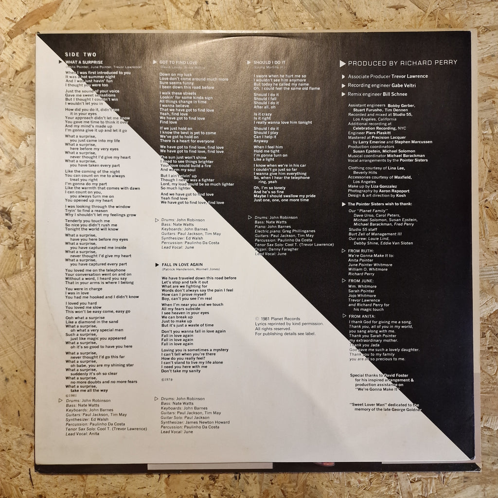 Pointer Sisters – Black & White