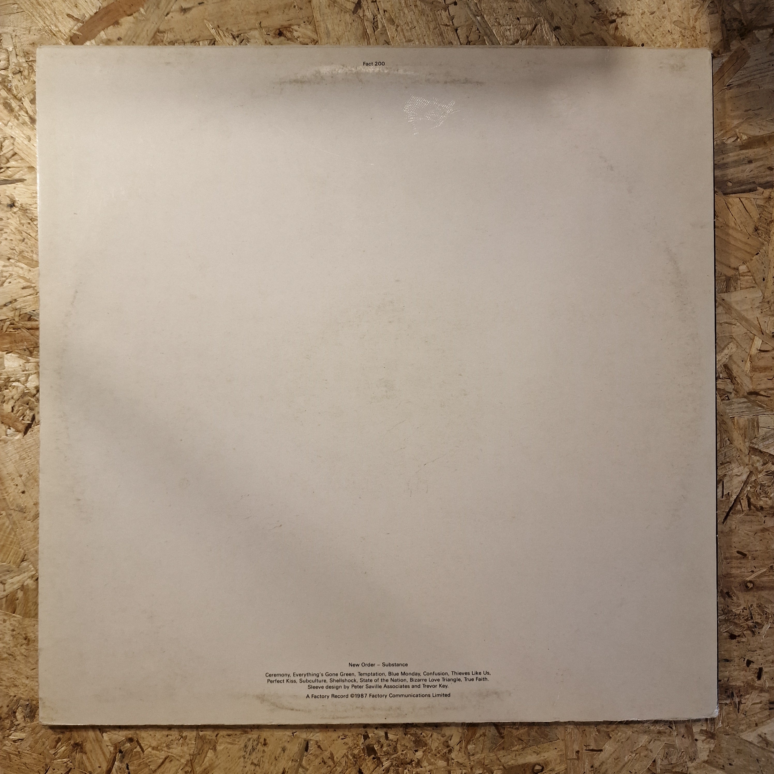 New Order – Substance