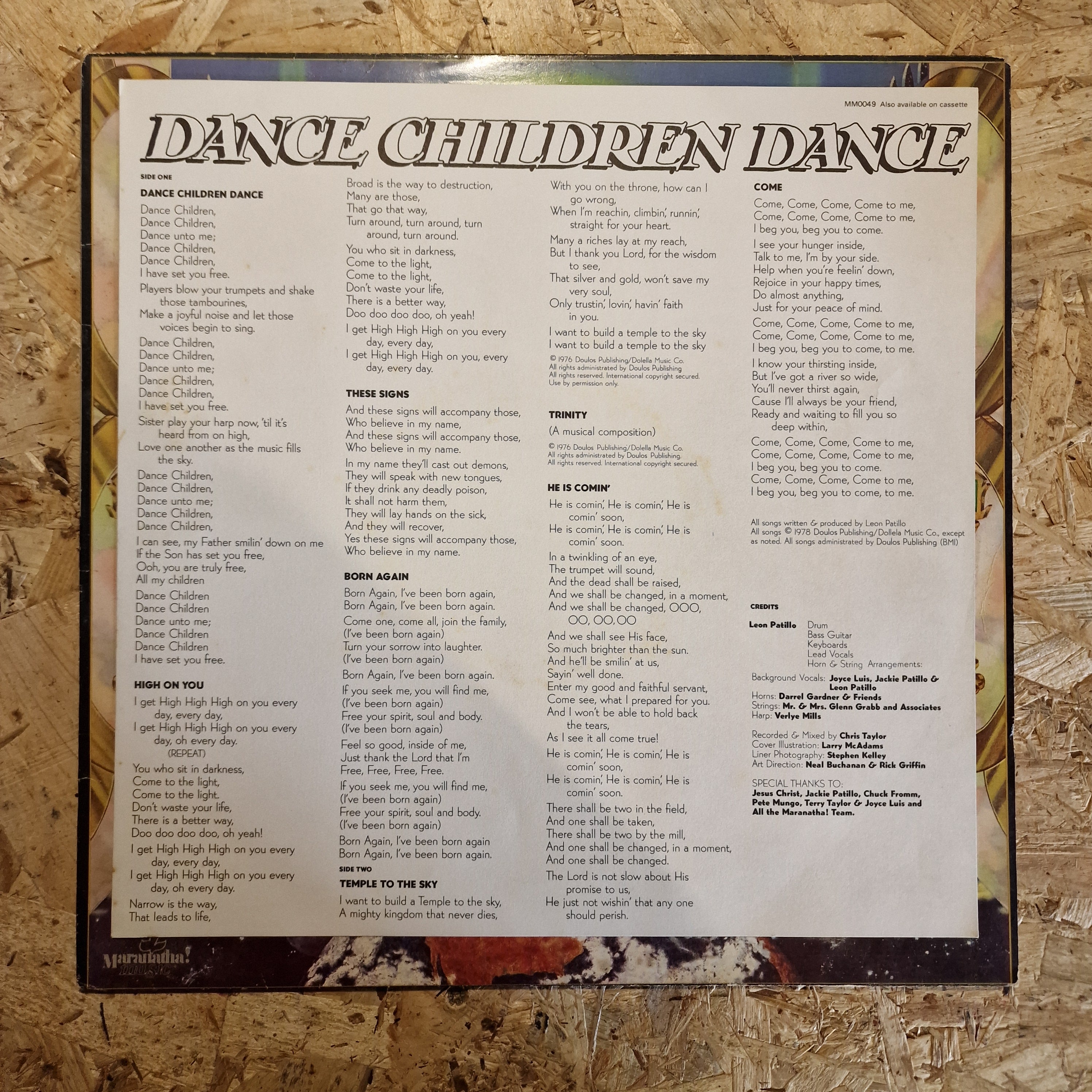 Leon Patillo – Dance Children Dance