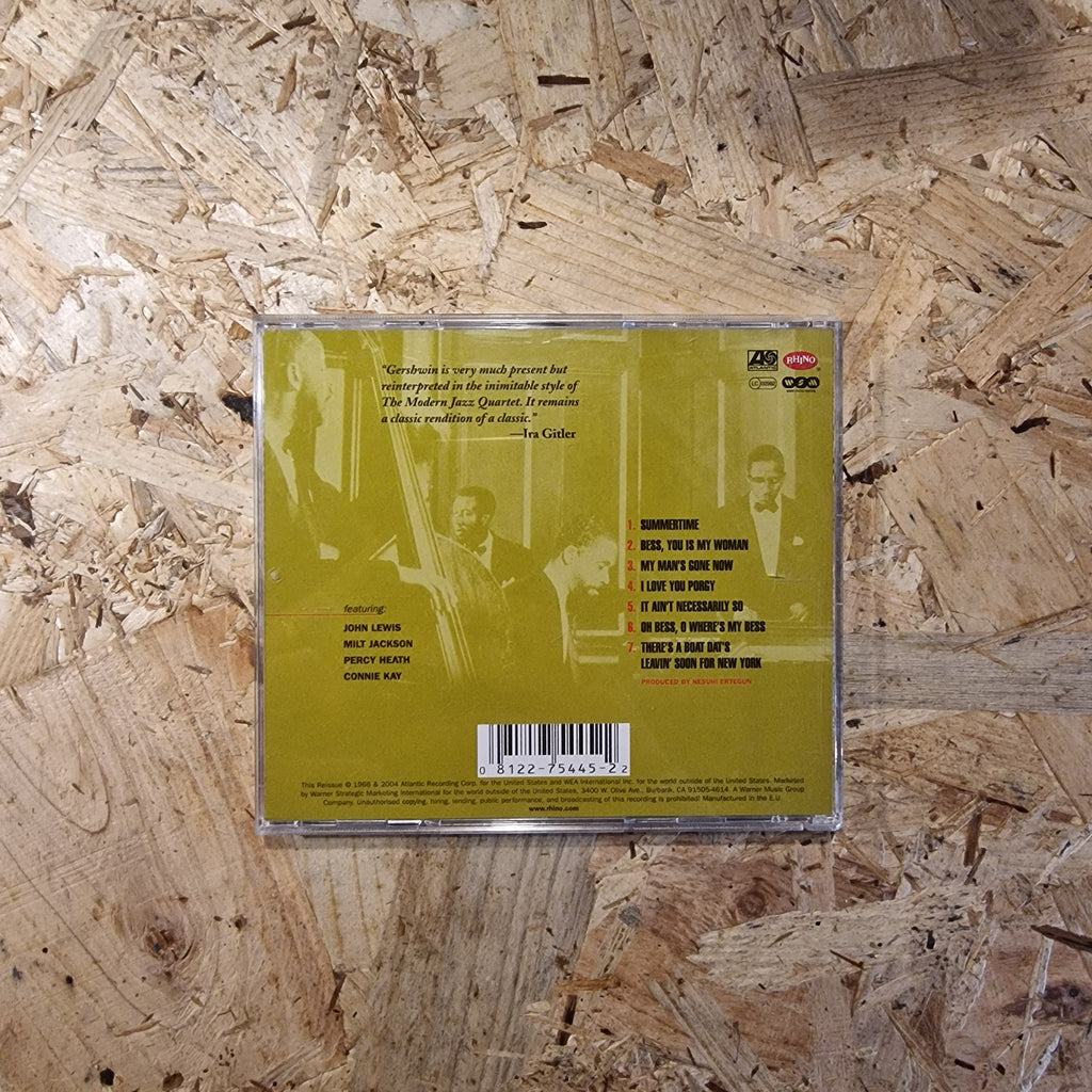 The Modern Jazz Quartet – The Modern Jazz Quartet Plays George Gershwin's Porgy & Bess