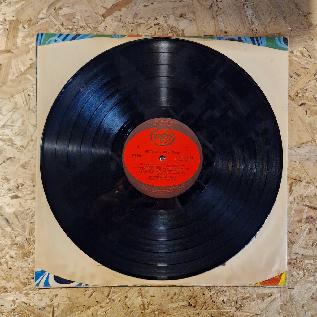 Don Fardon – On Tour In Scandinavia 1972 UK Press