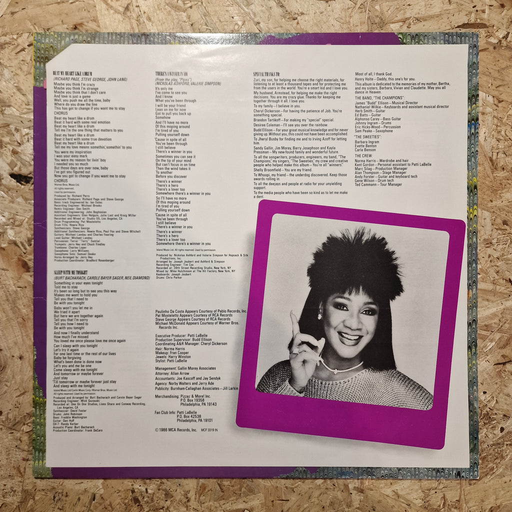 Patti LaBelle – Winner In You