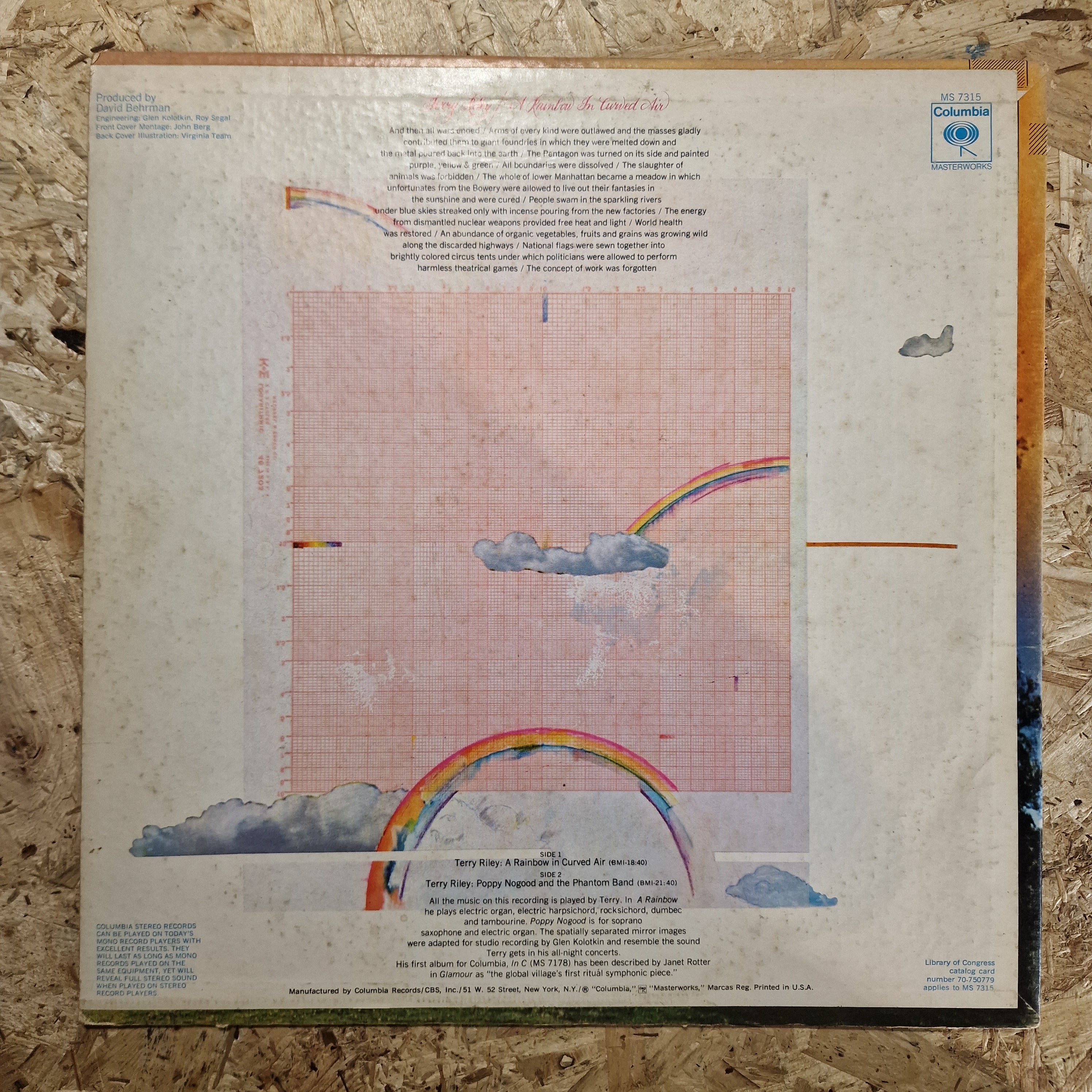 Terry Riley – A Rainbow In Curved Air