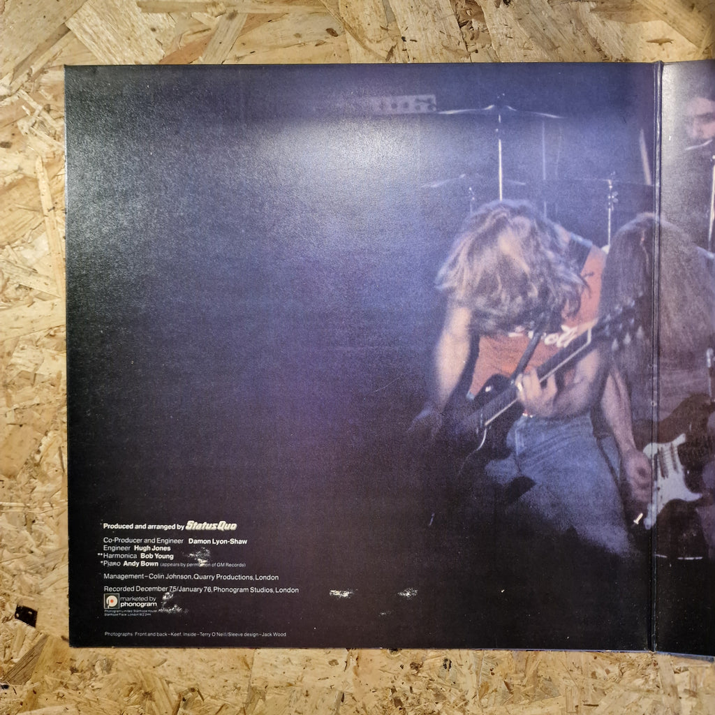 Status Quo – Blue For You 1976 UK Press