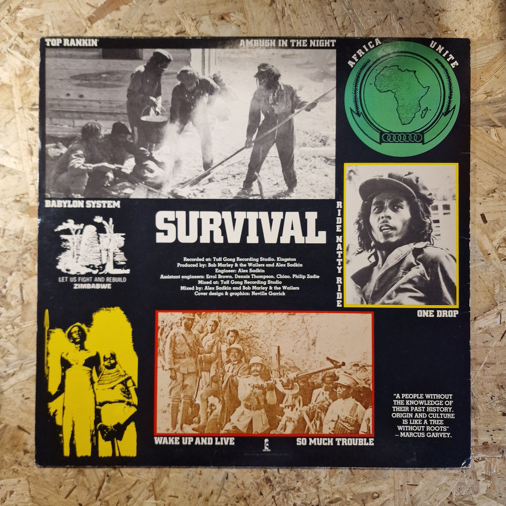 Bob Marley & The Wailers ‎– Survival