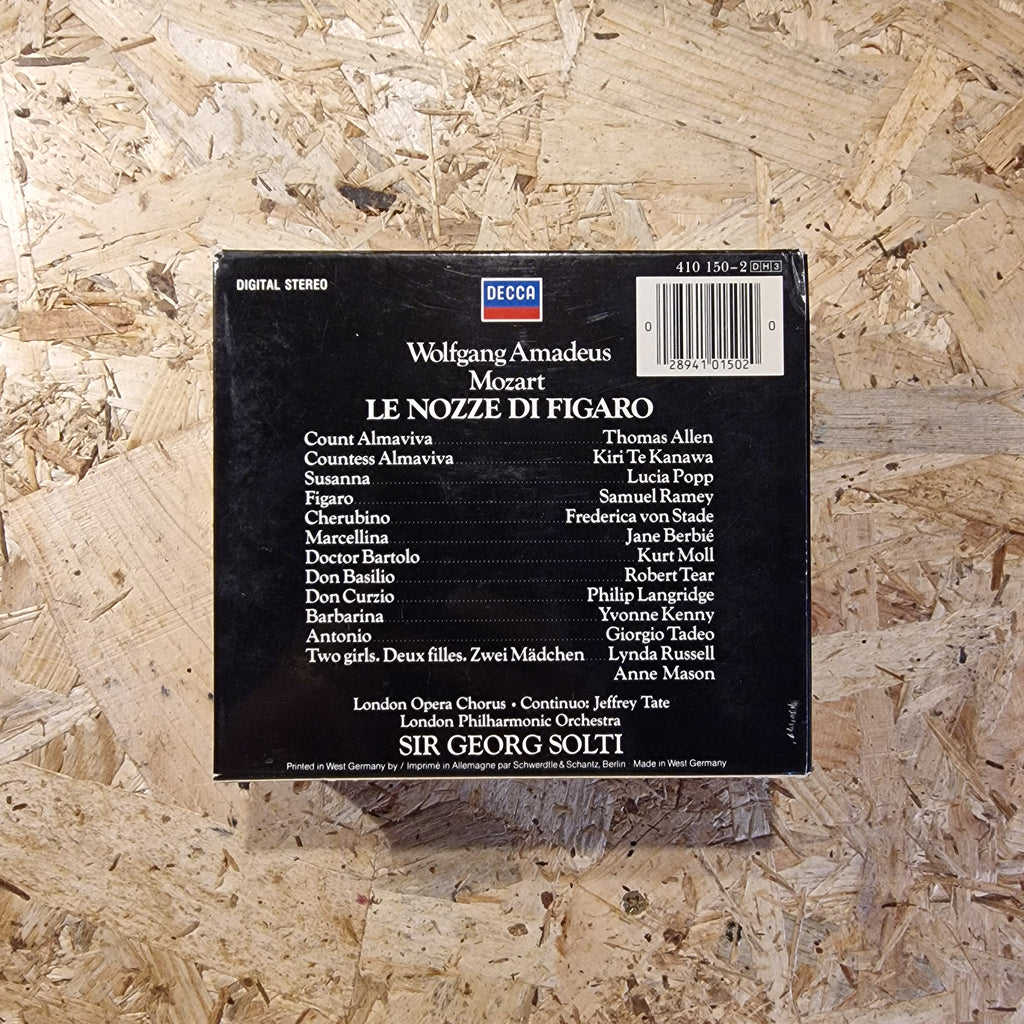 Mozart - Sir Georg Solti, London Philharmonic Orchestra – Le Nozze Di Figaro