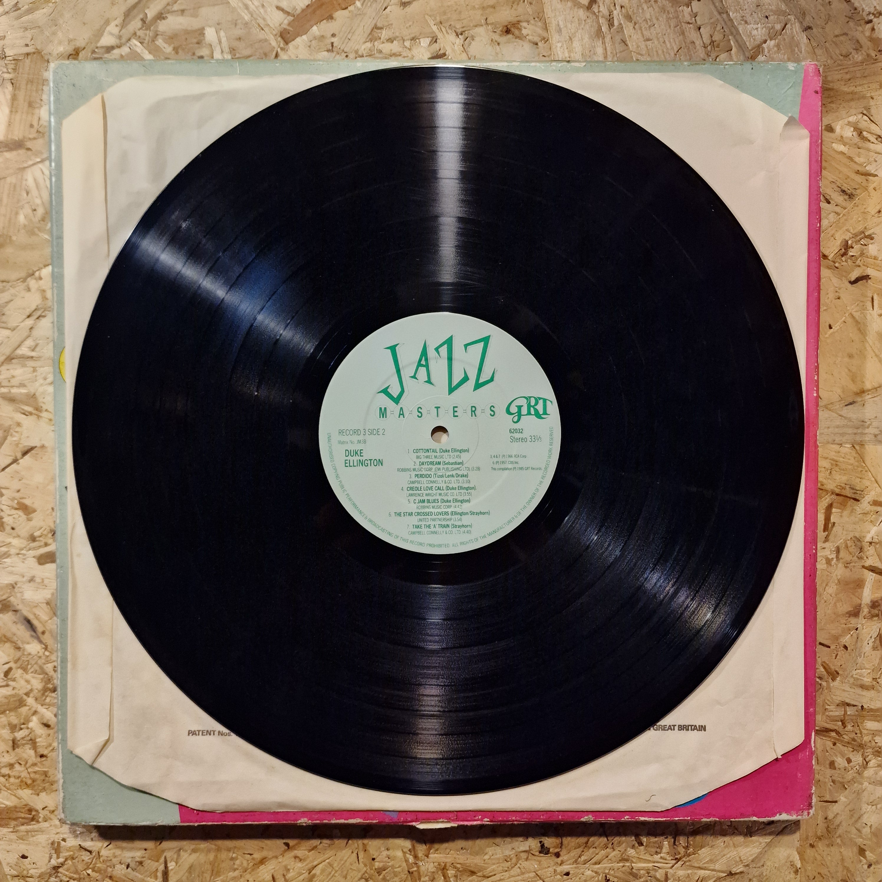 Jazz Masters - Jazz Compilation 1985 UK Press