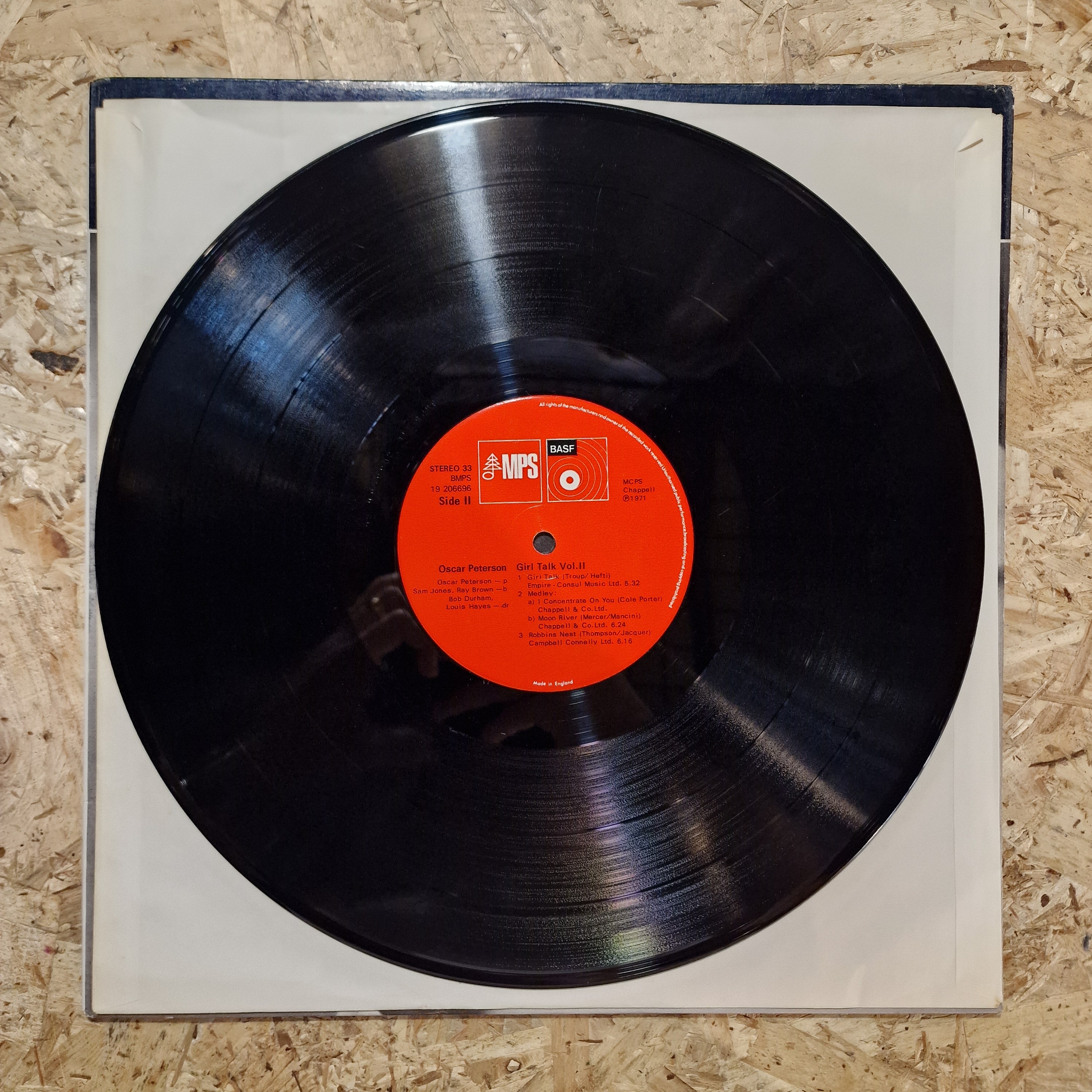 Oscar Peterson – Vol. II Girl Talk