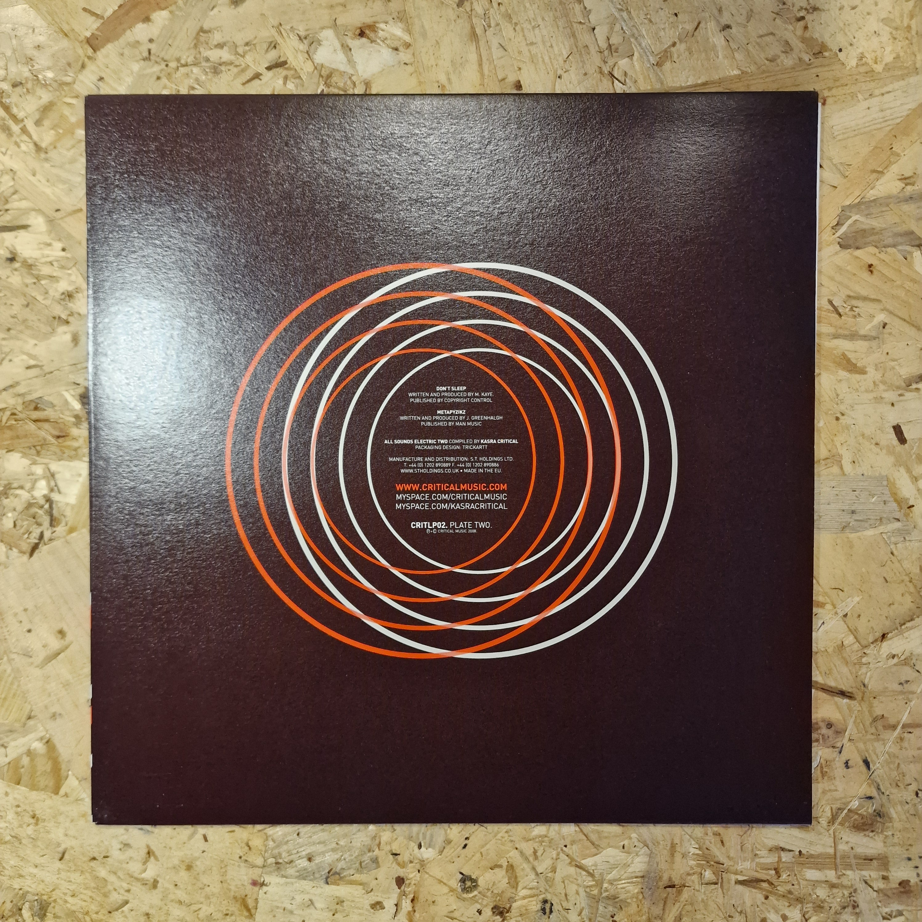 All Sounds Electric Two - 3x10" Boxset 2008