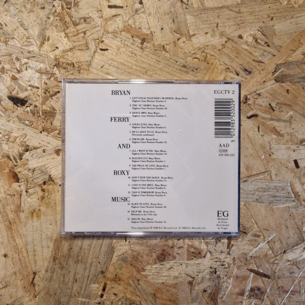 Bryan Ferry With Roxy Music – The Ultimate Collection