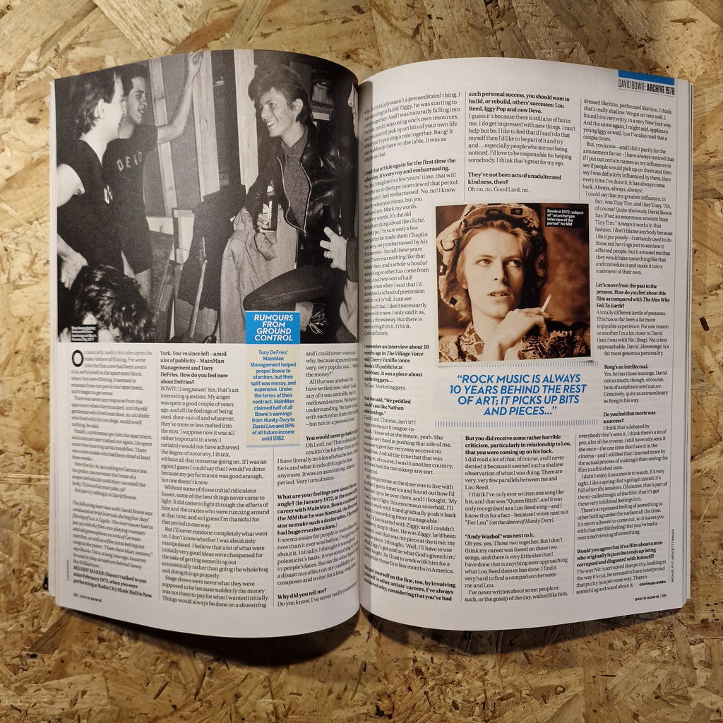 UNCUT Magazine,The Ultimate Music Guide David Bowie Deluxe Remastered Edition (2015)