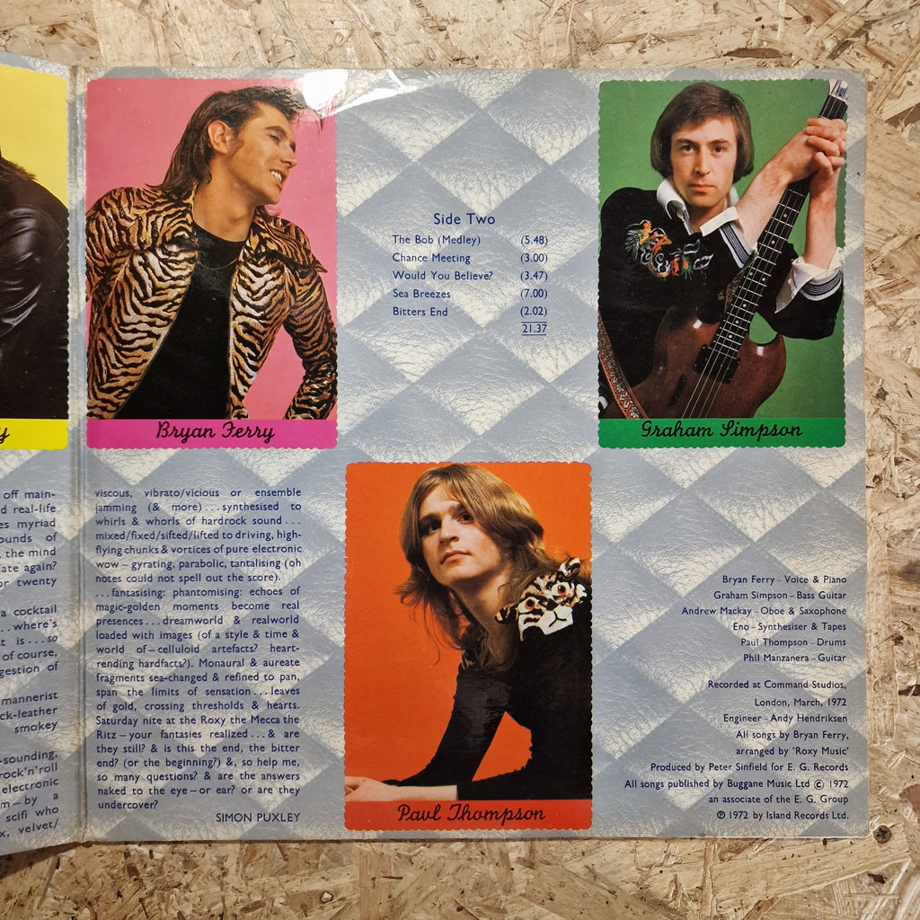 Roxy Music ‎– Roxy Music