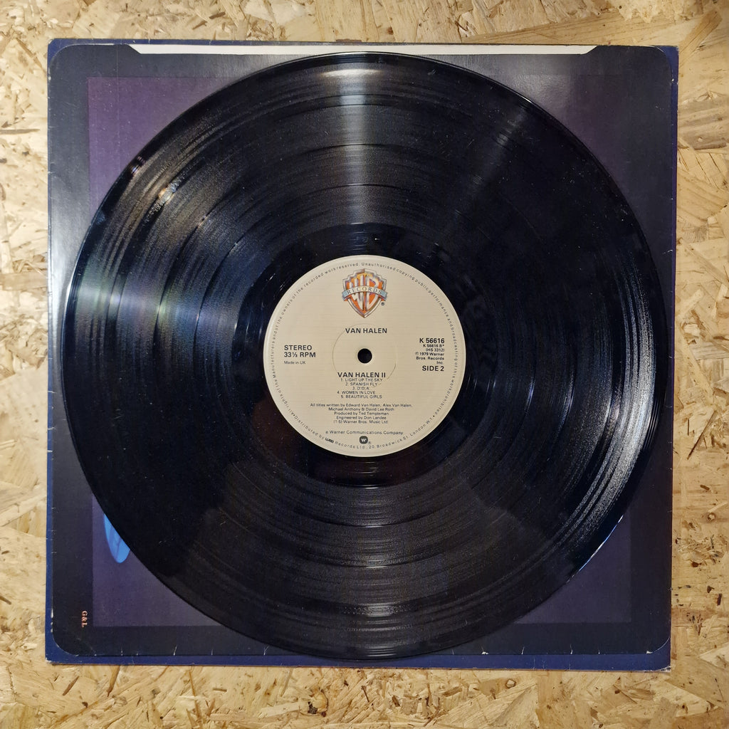 Van Halen ‎– Van Halen II 1979 UK Press