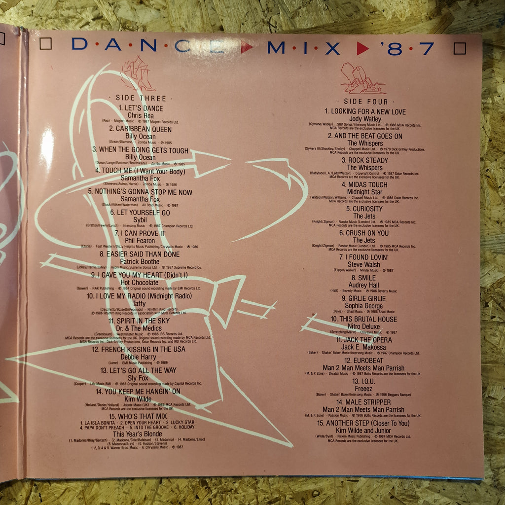 Dance ▷ Mix ▷ '87 - 60 Non-Stop Mega-Mix Hits
