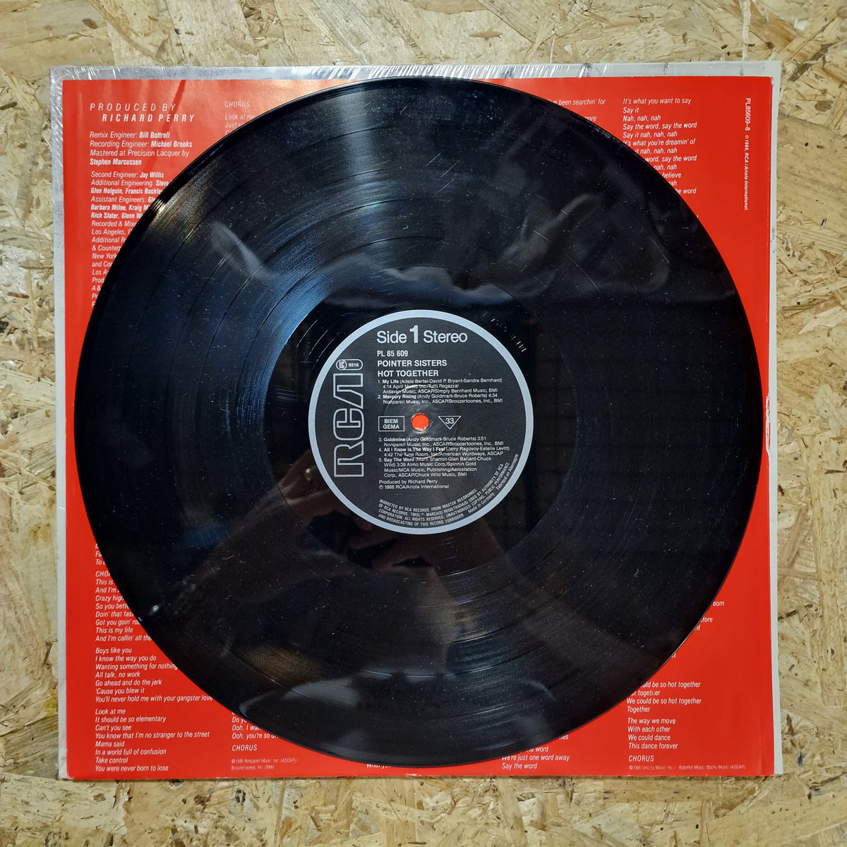 Pointer Sisters ‎– Hot Together