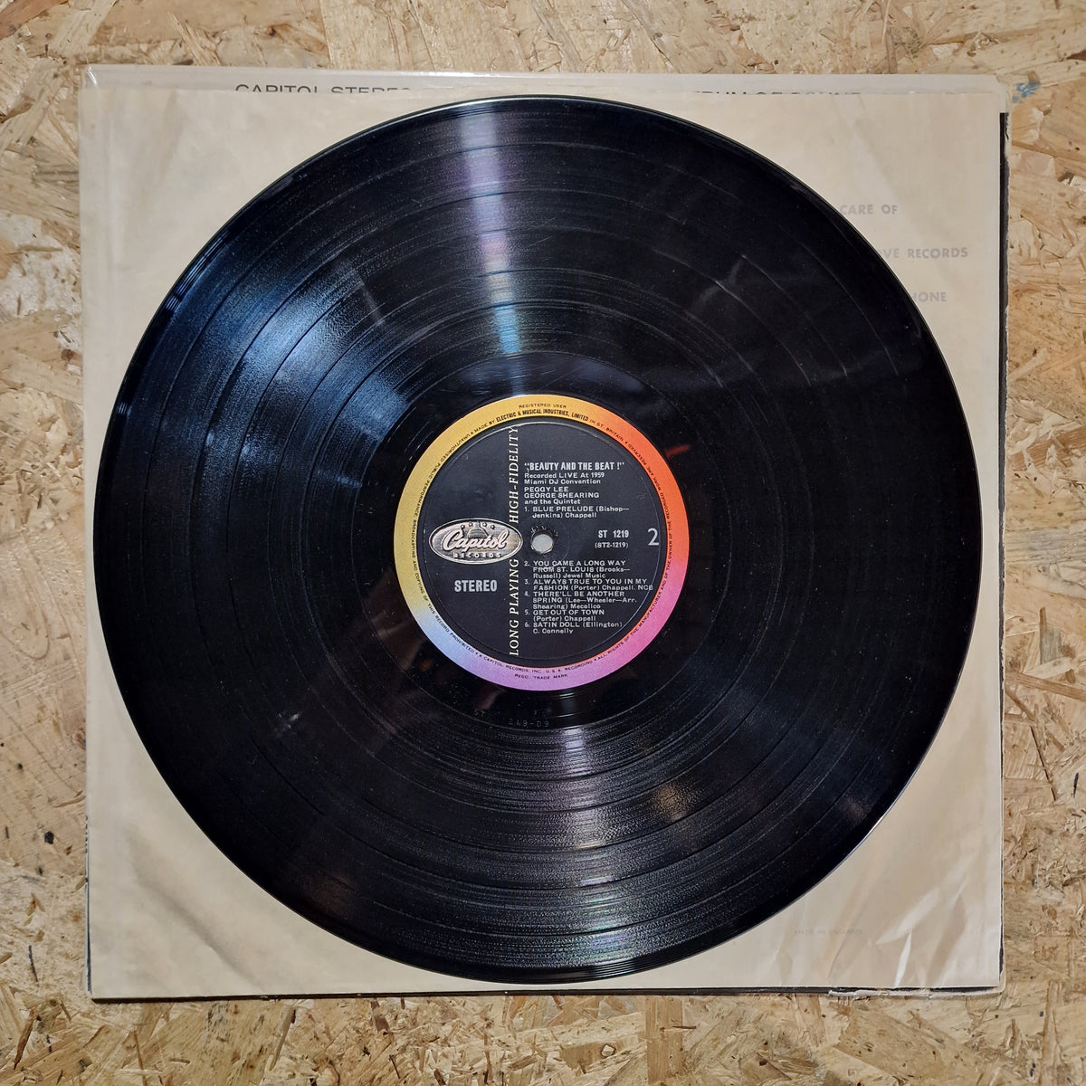 Peggy Lee / George Shearing – Beauty And The Beat!
