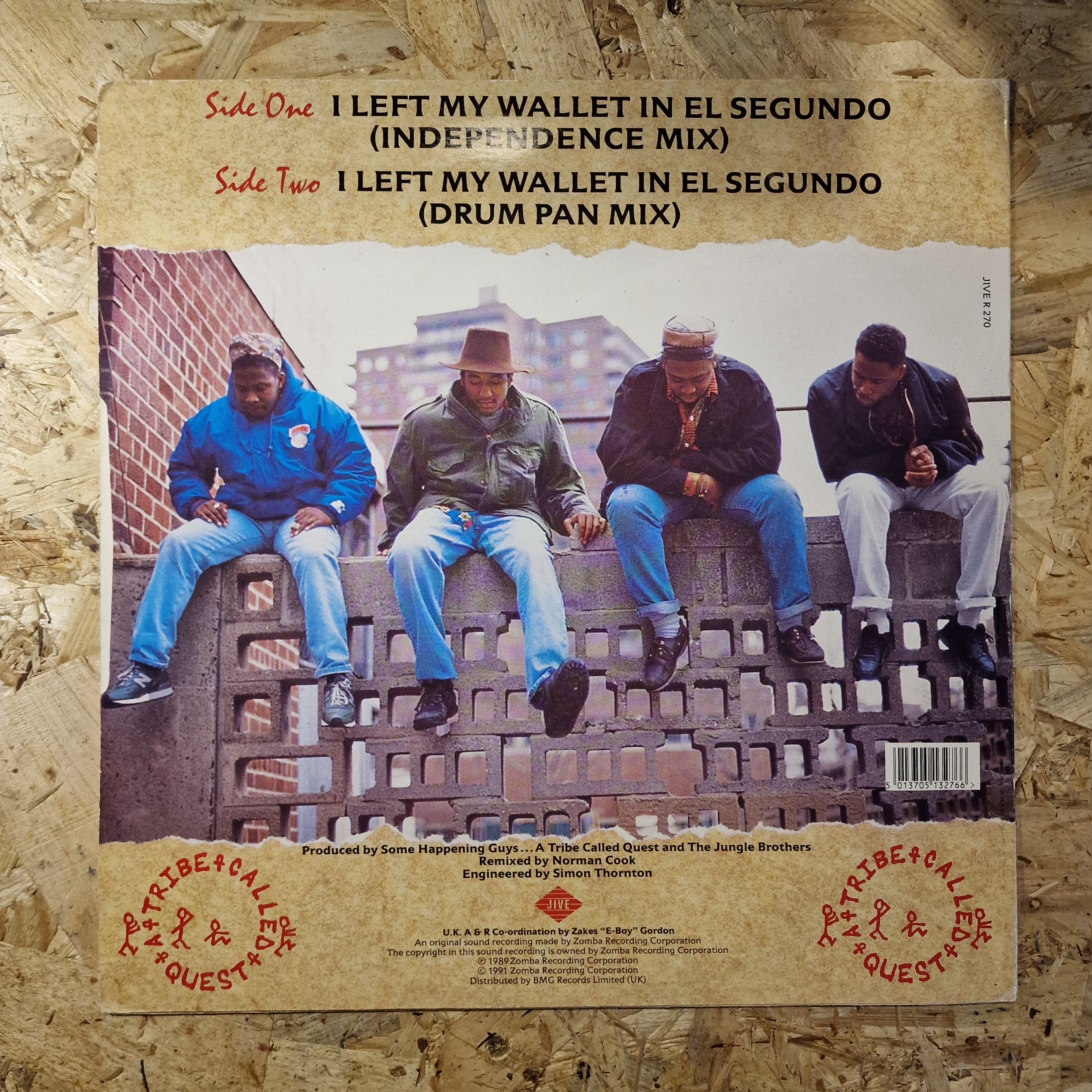A Tribe Called Quest ‎– I Left My Wallet In El Segundo (Norman Cook Independence Mix)