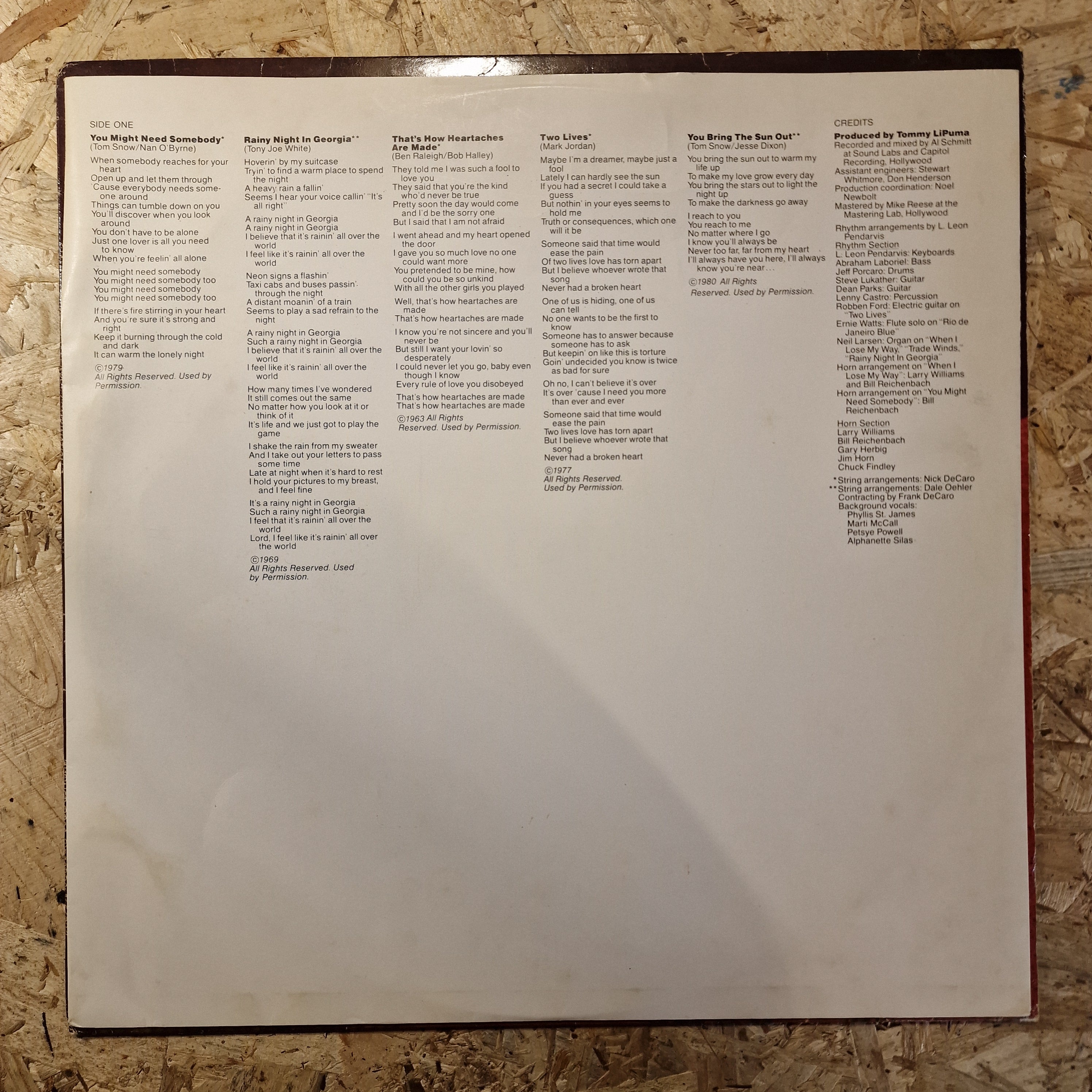 Randy Crawford – Secret Combination