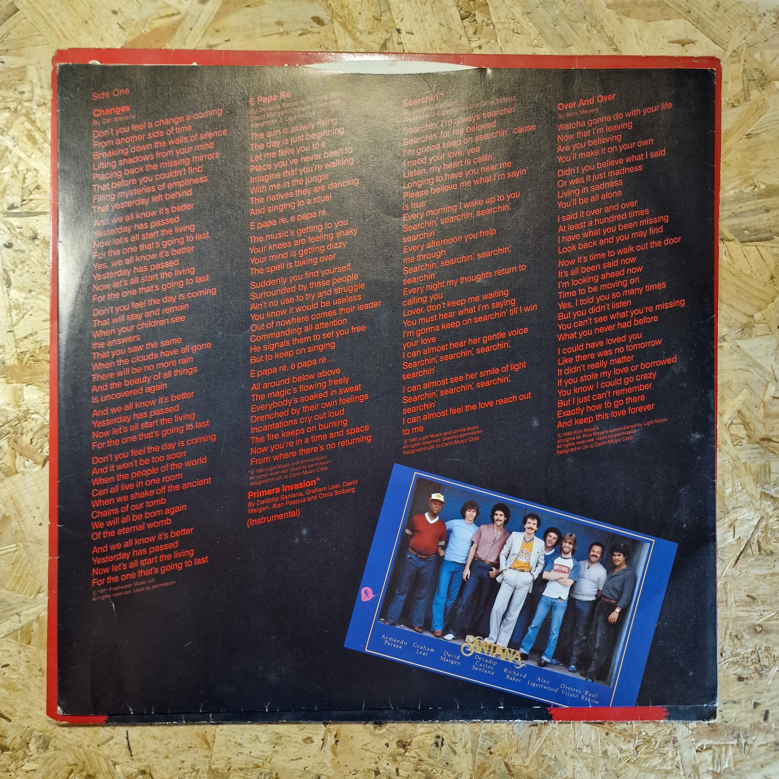 Santana ‎– Zebop!