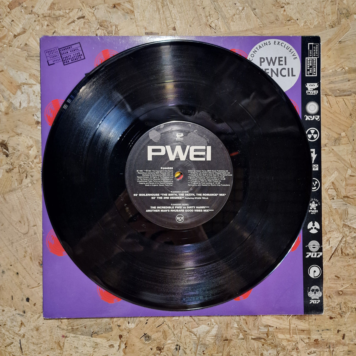 Pop Will Eat Itself – 92°F / The Incredible PWEI Vs Dirty Harry (Ten Inches At 92°... The Incredible PWEI Vs Dirty Harry's Rhubarb)