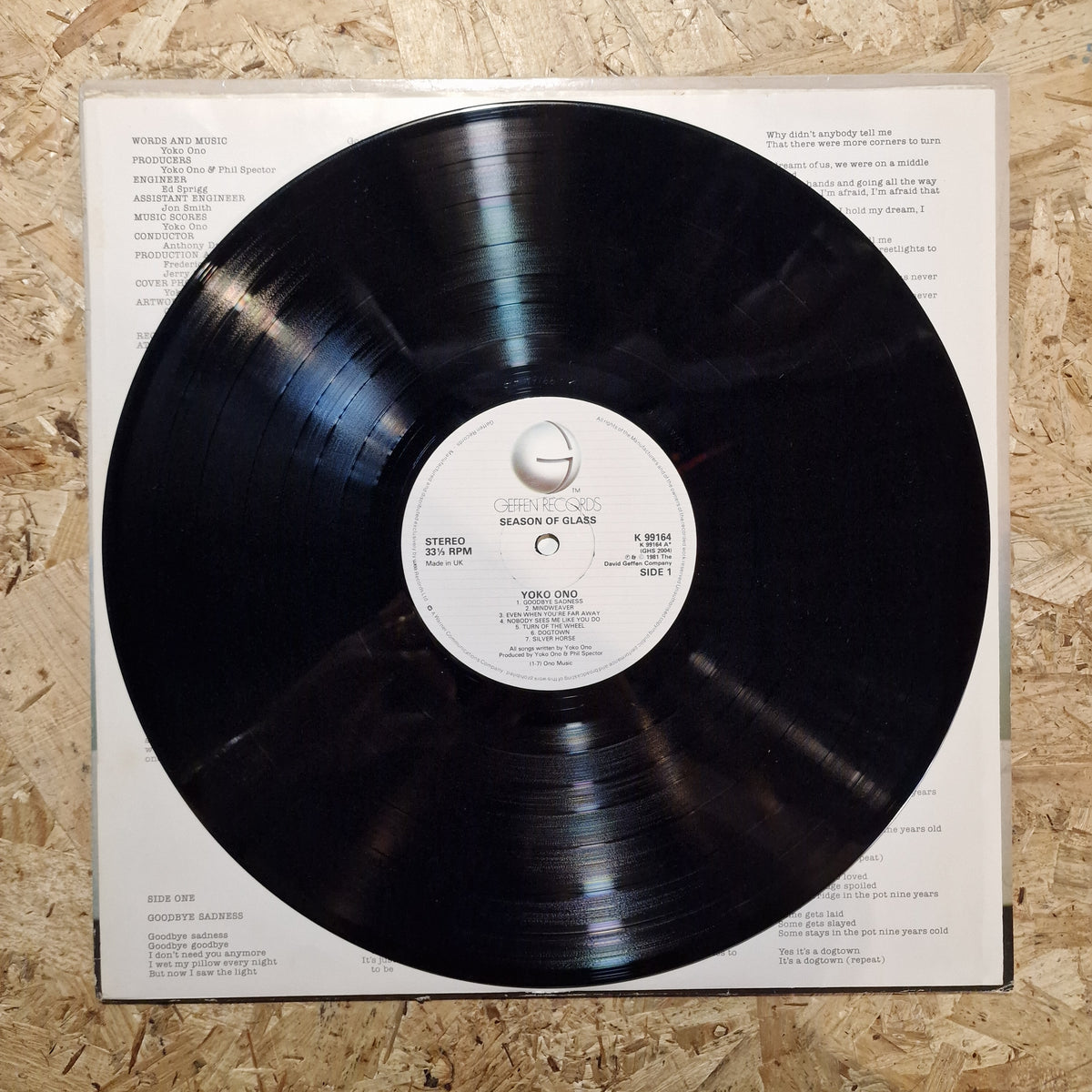 Yoko Ono – Season Of Glass